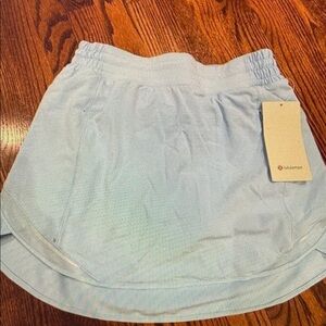 lululemon athletica Light Blue Mini Skirt